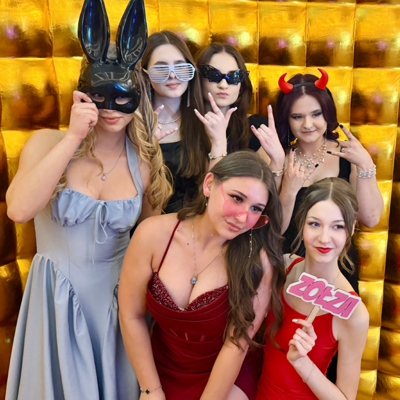 fotolustro zlota scianka